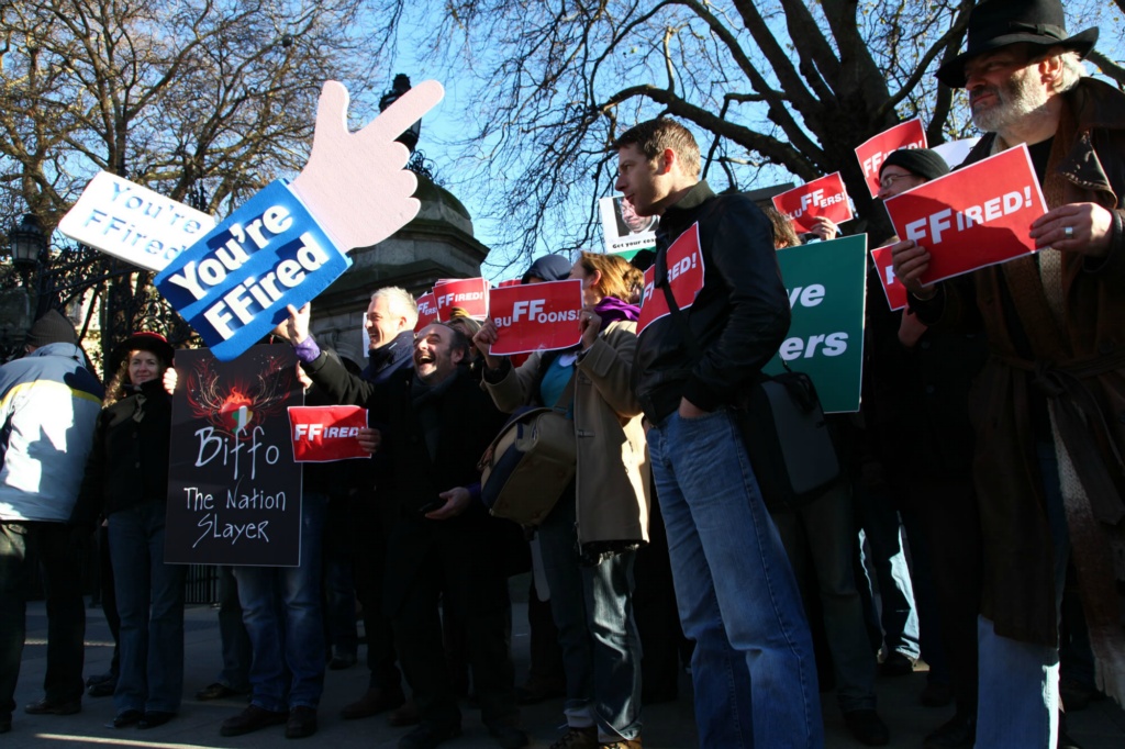 Ireland financial crisis 13, Dublin